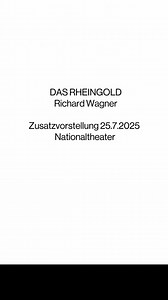 26K views · 403 reactions | ✨COUNTDOWN: DAS RHEINGOLD✨ Habt ihr die...
