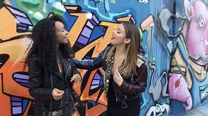Cata Vallejos on Instagram: "Con mi querida @simoneyromero 👯cantando su canción "somos más "✨ con la participación especial de @joche888 😂"