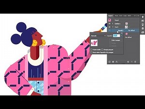 Tutorial 2: Make an illustration with illustrator: Swatches, vector drawing and patterns | Adobe UK