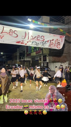 Fin de año 2025 locas viudas#ecuatorianosporelmundo🇪🇨🌏💫 #pillaro🇨🇬_ecuador🇪🇨 #tupropiolugarseguro🔐 #fin2025sinmaduro #classof2026 💫♾️❤️🫶
