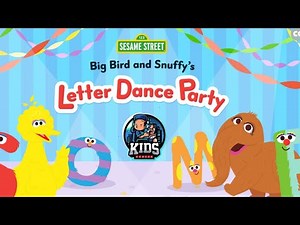 [Learning Alphabets] Sesame Street ⭐Letter Dance Party⭐ iOS Walkthrough Game For Kids PBS English