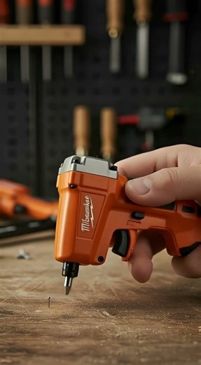 This Tiny Keychain Nail Gun Actually Works 😱 | Mini Tool Satisfying ASMR