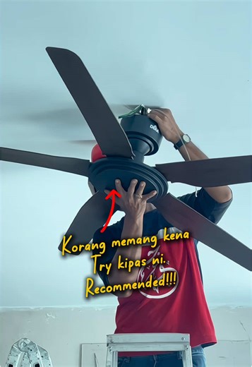 Kipas ceiling DEKA 7 speed #ceilingfan #kipasceiling #kipas #kipasangin #diyproject #goodthing