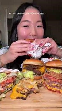 IN N OUT 6 WAYS 🍔 #innout #innoutburger #6ways #burger #innoutmukbang