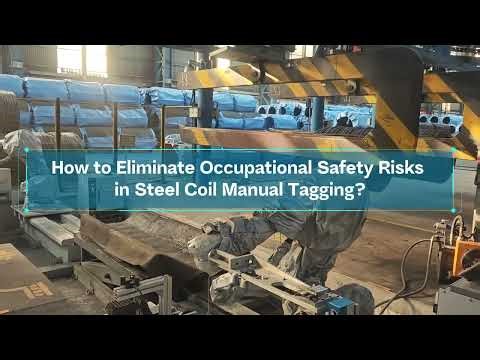 High-speed Wire Rod Automatic Tagging Robot: Smart Solution for Metallurgical Industry | DBM