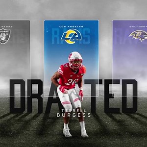 ROUND 3 PICK 104 Terrell Burgess is a Ram! Read: https://spark.adobe.com/page/nOlLLZKJfZLNg/ | Utah Football