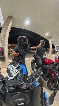 How much cheese does he have....#biker #motorcycle