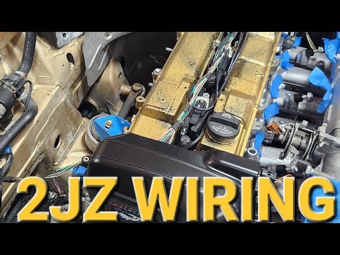 How to Build a Budget 2JZ Swap Part 7: 2JZ GTE Stock ECU wiring