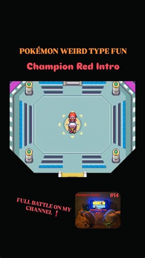 Jolty | Pokémon Weird Type Fun Champion Red Intro #pokemon #pokemoncommunity #champion #red #intro #trendingreels #gaming #gamingcommunity... | Instagram
