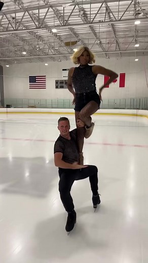87K views · 4.2K reactions | A little throwback from the ice!⛸️❤️ #iceskating #couple #skater #partner #throwback | Mariyah Gerber | Facebook