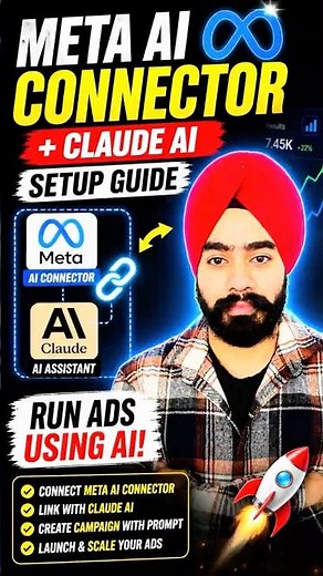 How to Run Meta Ads Using AI | Meta AI Connector + Claude Full Guide #metaai #metaaiconnector