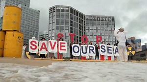 Fukushima radioactive water release prompts protests around Asia