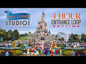 Walt Disney Studios Park Entrance Music (Daytime) 4 Hour Loop