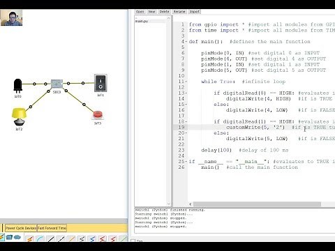 Packet Tracer - Single Board Computer (SBC) - Input/Output Python Code