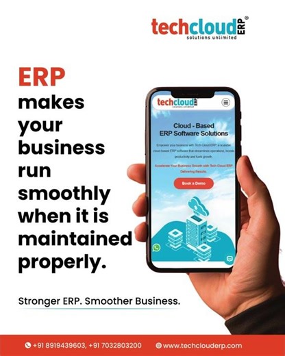 How ERP Maintenance Keeps Your Business Running Smoothly | Tech Cloud ERP