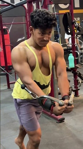 Standing cable chest press workout tutorial