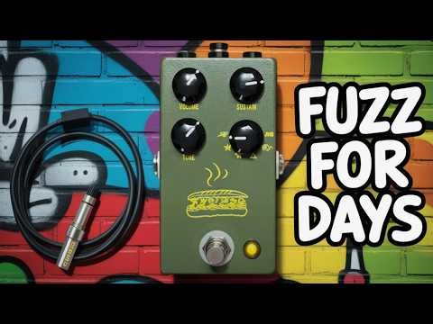 JHS Muffuletta Fuzz Pedal – 6 Classic Muff Tones in One Box