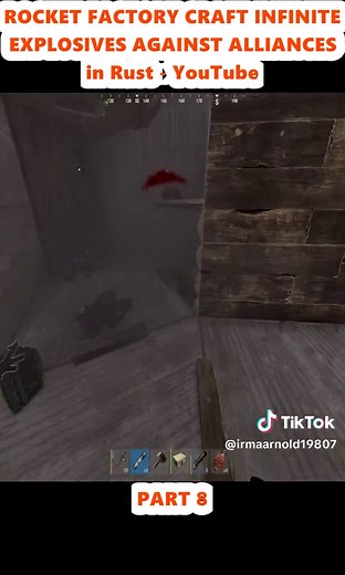 Rocket Factory: Infinite Explosives in Rust Gameplay