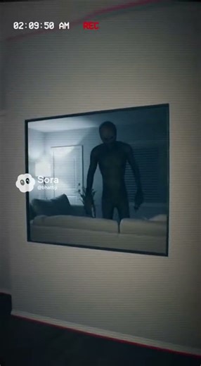 “Mirror Reflection Moved Alone at 2:09 AM 😨 (Real CCTV Footage?)”