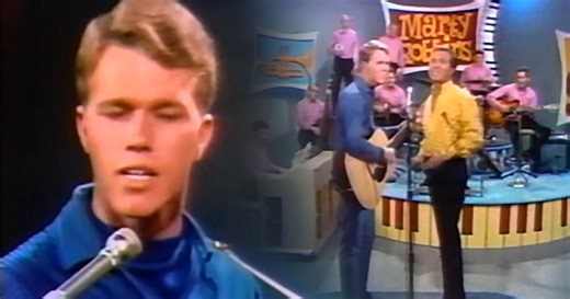 Marty Robbins' Son Performs "Big Mouthin' Around" With His Dad At TV Debut