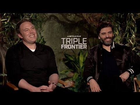 Triple Frontier Netflix interviews - Ben Affleck, Oscar Isaac, Charlie Hunnam, Hedlund, Chandor