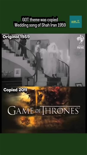 Music Braodcast.pk | Game of Thrones Theme Allegedly Inspired by Shah of Iran’s 1959 Royal Wedding Song A viral claim on social media suggests that the iconic... | Instagram