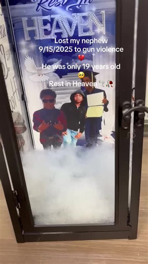 My first nephew was shot dead in Norfolk Virginia on September 15. He was only 19 years old. I think about him every single day. He was my first nephew and I miss him dearly. Love always , Auntie 🫶🏾