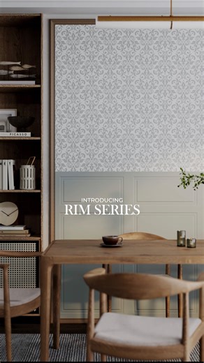 Icon World Of Tile on Instagram: "Where timeless motifs meet modern restraint, the Rim Series redefines decorative surfaces for contemporary living. Each tile carries a whisper of classic detailing, reinterpreted through a balanced geometry designed for interiors that value sophistication over spectacle. [tile designs, casa, porcelain tiles, floor tiles, floral tiles, architecture, interior design ideas, home decor tips ] #homedecor #tiledesign #homestyle #interior #interiordesigninspiration #in