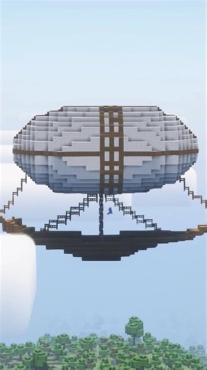 Minecraft Steampunk Cargo Ship #minecraft #shorts