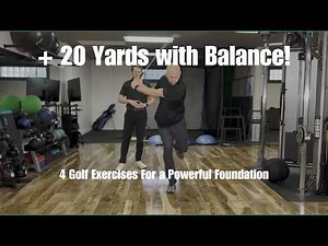 3 Simple Balance Exercises for Golfers: Better Balance, More Distance