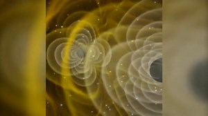 NASA simulate the merging of TWO black holes