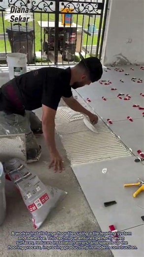 Professional Floor Tile Installation | Fast Leveling System Technique