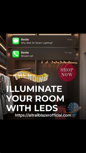 POV: You finally upgraded your space the smart way. These motion sensor LED lights turn on when you move and shut off when you don’t. Luxury feel. Zero effort. Search: AITrailblazerOfficial.com (Trust me, this one’s different.) #SmartHomeUpgrade #TrendingProduct #HomeGlowUp #TikTokMadeMeBuyIt #TechForLife