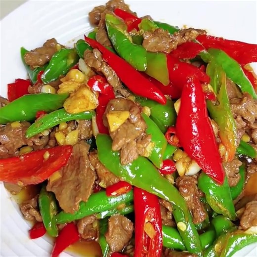 Homemade Chinese Spicy Beef Recipe