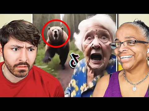 54 Year Old Lady Shows Me Her Favorite TIKTOKS..