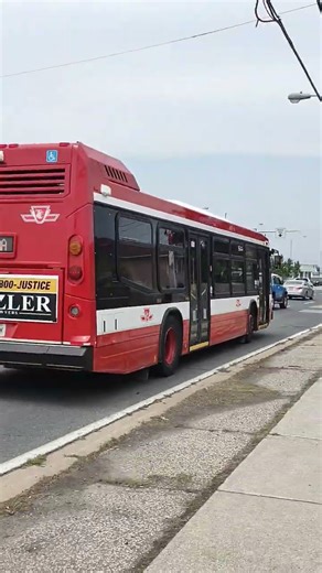 TTC Bus Routes 37B, 37A & 73 in Toronto, in early August.