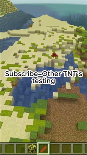 What Happens When Nuclear TNT Explodes in Minecraft? #minecraft #minecraftshorts #tntchallenge