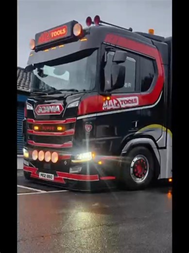 Airbrushed Scania 650 for Stephen McKnight