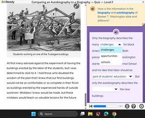 How is the information in the biography and autobiography of Bo... | Filo