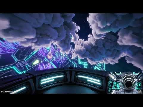 Portal to Another Universe – Spaceship Cockpit POV (Short Sci-Fi Animation) 8K