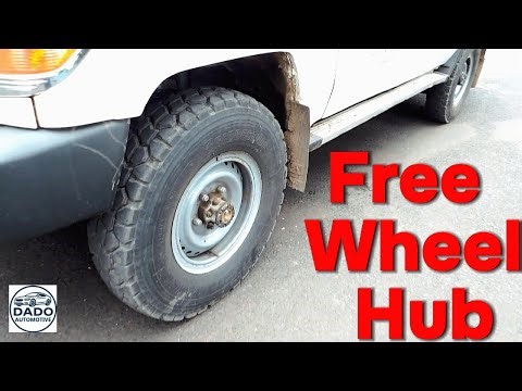 Free Wheel Hub Explained | Use, Working, Lock & Unlock Mechanism in 4x4 Vehicles