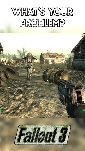 Don't tell me what to do #fallout #fallout3 #bethesda #gaming #games