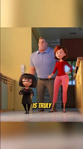 Edna is best friend of the Incredibles #theincredibles #incredibles2