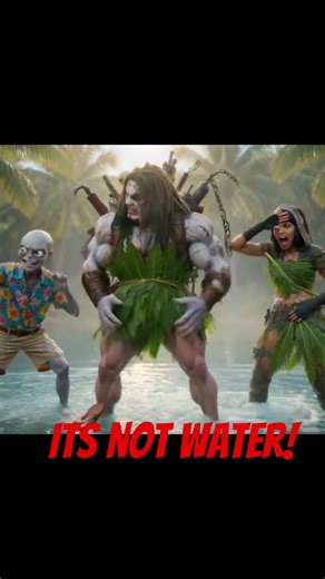 It isn't water! Its acid! Lobo, Alien Grey, Alien Cat Girl