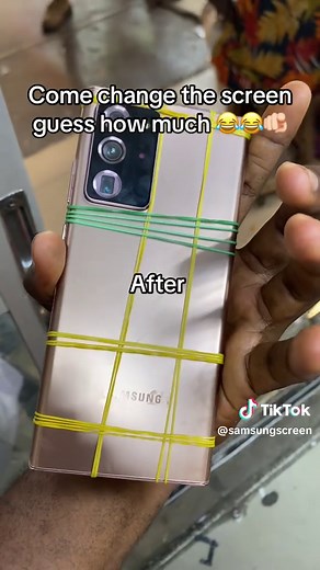 Samsung Galaxy Note 20 Ultra Screen Replacement Cost