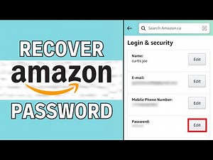 How to Recover a Forgotten Amazon Account (2024) | Forgot Amazon Password and Email