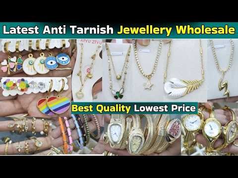 Trendy Anti Tarnish Jewellery Collection 😍 | Wholesale Price | Long Lasting & Waterproof