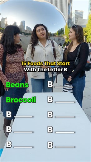 Name 15 Foods That Start With Letter B | Extra Medium Stuff