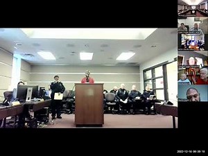 12/16/2022 TN POST Commission meeting