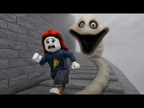 Climb scary worm tower *gameplay* | DAY 1